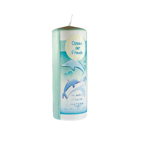 Delfin-Kerze »Ozean der Freude«