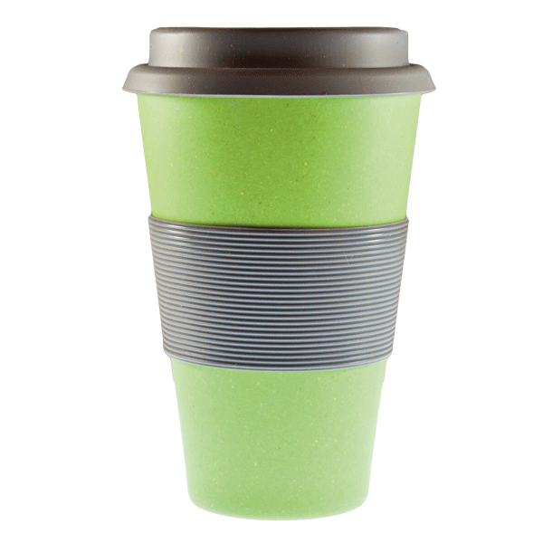 Coffee To Go Becher »Bambus« - grün