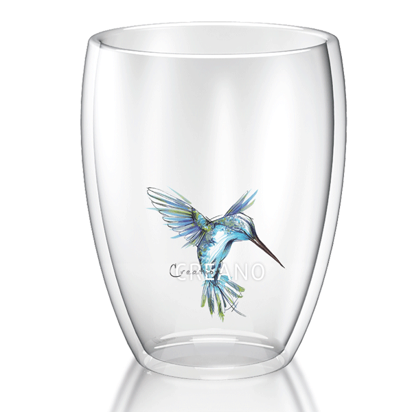 Thermoglas »Kolibri« blau