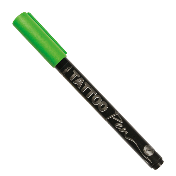 Tattoo-Stift - grün