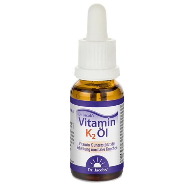 Dr. Jacob\'s Vitamin K2 Öl - 20 ml