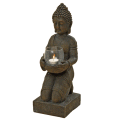 Buddha-Windlicht