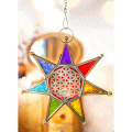 Orientalisches Licht »Chakra Stern« mit Kette