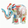 SparDose »Elefant Kanu«, Metall