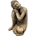 Figur »Ruhender Buddha«, 22x22x35 cm