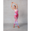 Yoga-Top Gr. L (42) Bravery pink/bunt