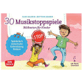 30 Musikstoppspiele. Bildkarten für Kinder.