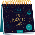 Postkarten-Aufstellkalender »Ein magisches Jahr 2024«