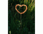 Herz »Immergün« Pflanzenstecker, 100cm