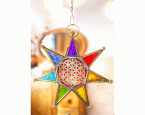 Orientalisches Licht »Chakra Stern« mit Kette