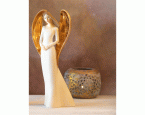 Engel »Anmut« mit goldenen Flügeln 32 cm