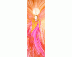 Leinwandbild »Engel, Liebe und Licht«, 30 × 97 cm