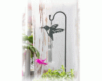 Ornament-Klangspiel-Gartenstecker »Kolibri«