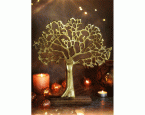 Aufsteller »Goldener Lebensbaum« 33 cm