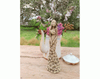 Gartenfigur Rittersporn-Elfe »Blütentänzerin«