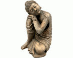 Figur »Ruhender Buddha«, 22x22x35 cm