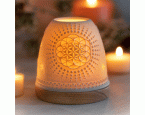 Porzellan-Teelichthalter »Blume des Lebens« 