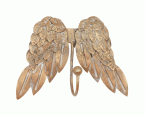 Flügel-Wandhaken 19 x 6 x 14 cm