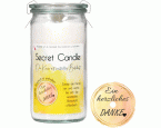 Secret-Candle »Ein herzliches Danke«, French Vanilla