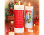 Kerze »Adventsbotschaft 2023« von Jeanne Ruland