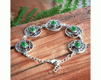 Armband »Kraftbaum«, mit grünem Onyx