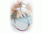 Saphir-Rainbow-Kette 42 cm