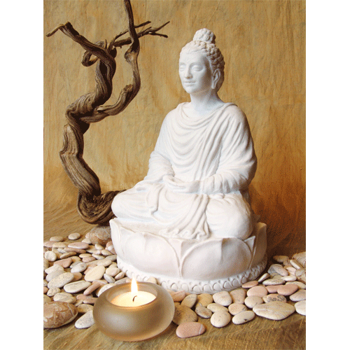 Statue »Meditierender Buddha«