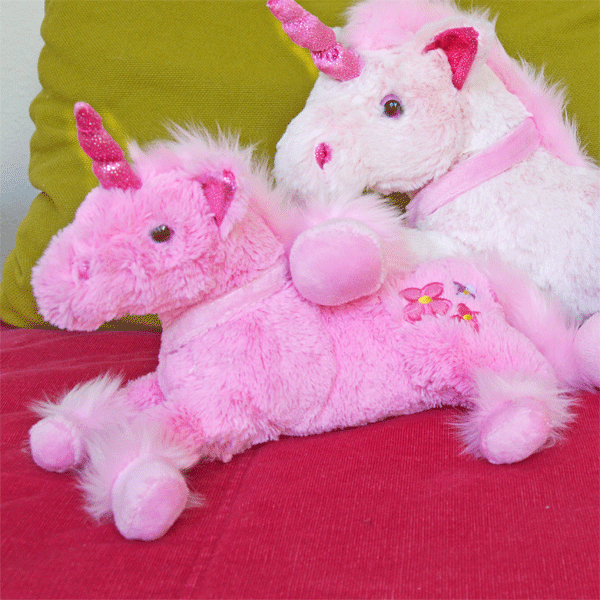 Plüsch-Einhorn »Lilly« rosa-pink 25 cm
