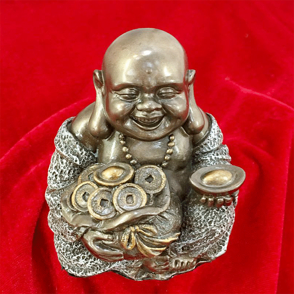 Figur »Happy Buddha«, ca. 10 cm