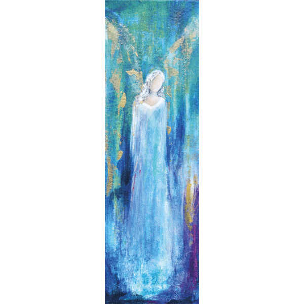 Leinwandbild »Engel des Lichts« - 97 x 30 cm