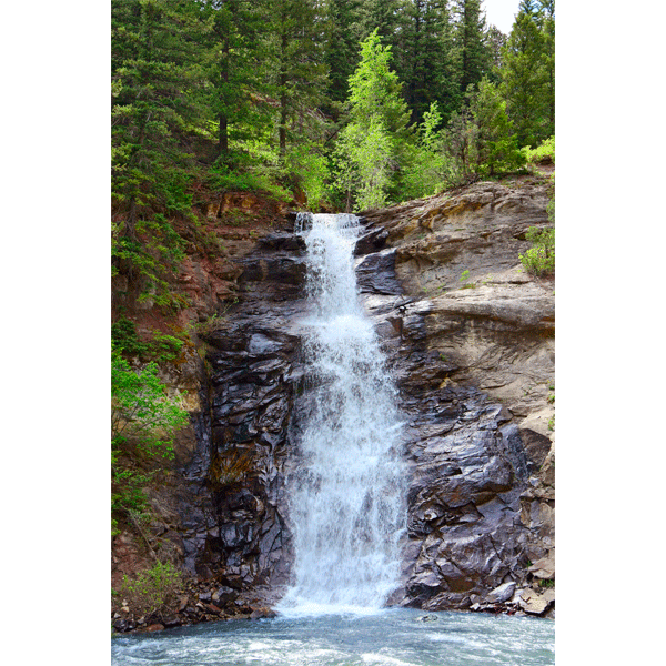 Leinwandbild »Wasserfall« 30x45cm