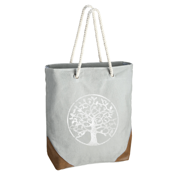 »Lebensbaum« Tasche mit Kordelgriff