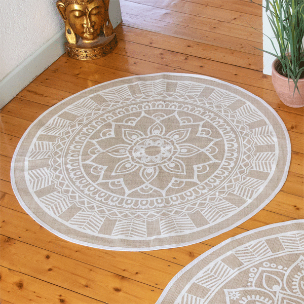 Bodenteppich »Mandala - Flower«
