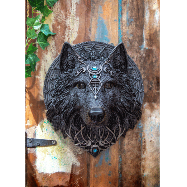Wandbüste »Wolf«, 30 cm