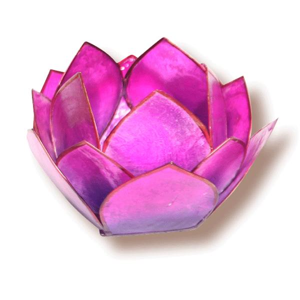 Lotus-Licht »Abendsonne« violett