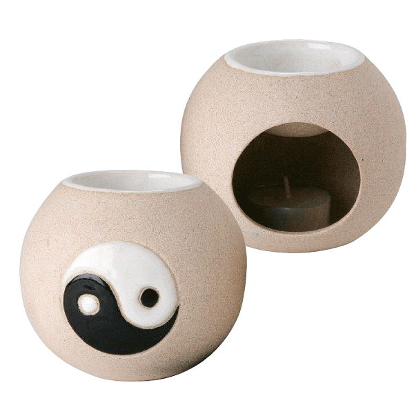 Keramik-Duftlampe »Yin Yang«  H 9 cm