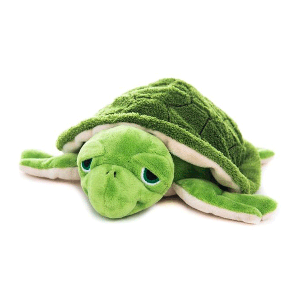 HABIBI PLUSH 1836 Wärmetier Wärmekuscheltier Schildkröte Wasserschildkröte grün 