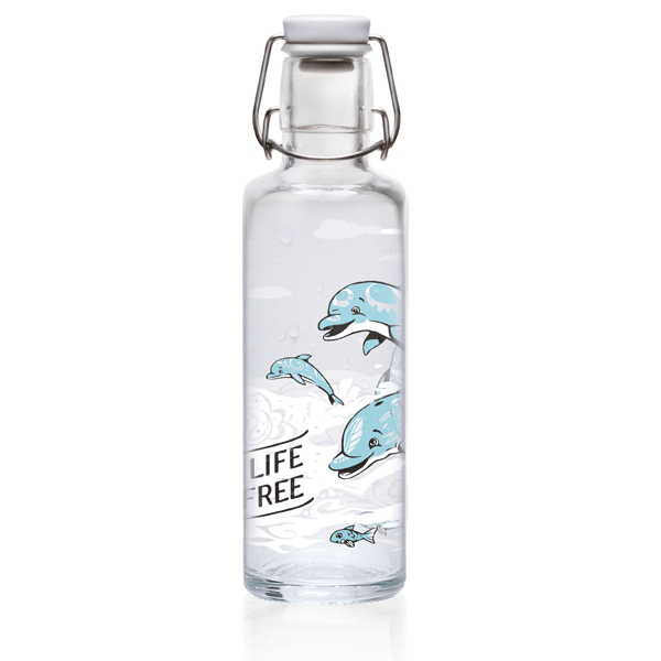 Soulbottles® Trinkflasche »Delfine« 0,6 Liter