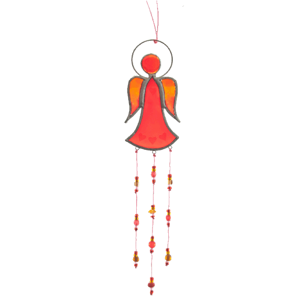 Suncatcher »Engel« rot