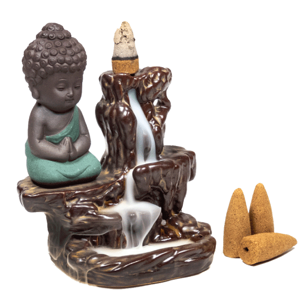 Rückfluss-Kegelhalter »Kleiner Buddha«