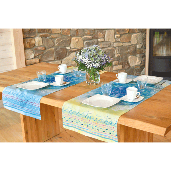 Tischdecke Läufer 130 × 45 cm »Blue Dream«
