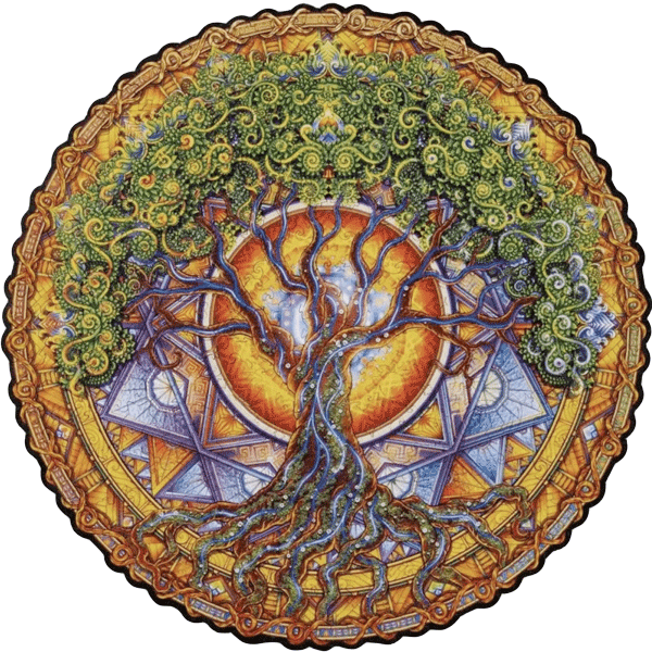 Magic-Holzpuzzle M »Tree of Life«, 200 Teile