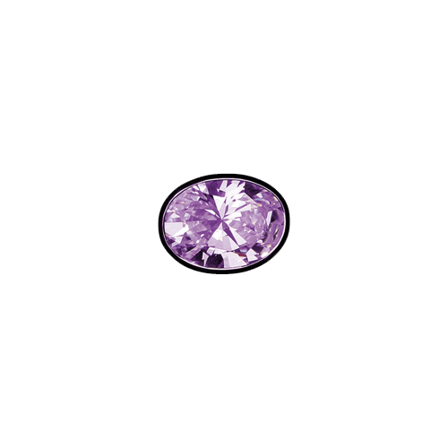 Lichtwesen® Elohim-Zirkonia, violett