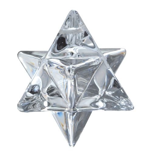 Kristall-Objekt »Merkaba«, Heilige Geometrie