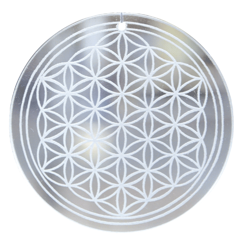 Kristall-Objekt »Blume des Lebens«, Heilige Geometrie
