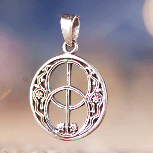 Silberanhänger »Avalons heilige Verbindung«