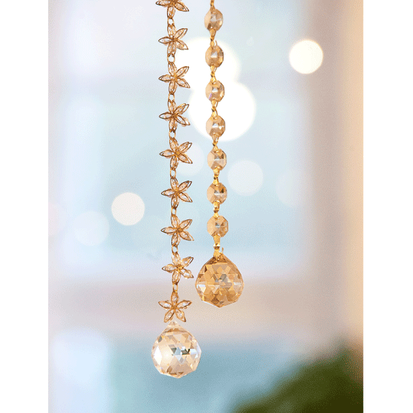 Feng Shui Fensterkristall »Kristallblüten«