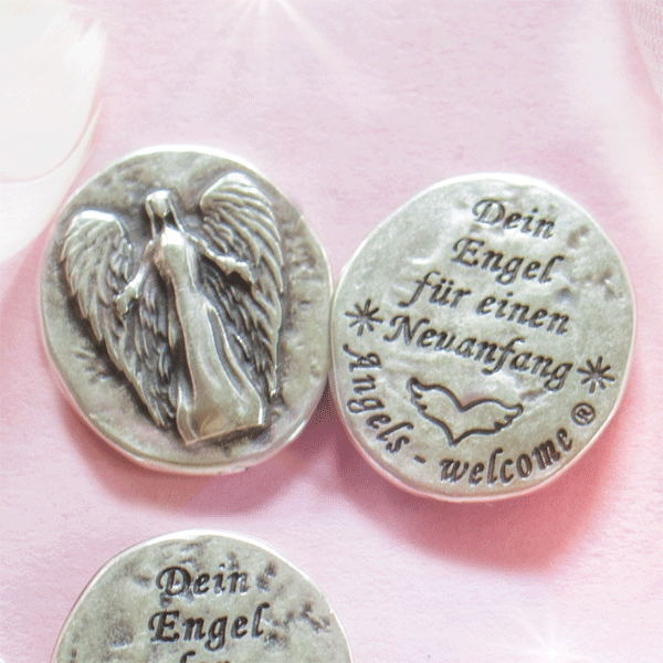 Engel-Münze »Dein Engel für einen Neuanfang«