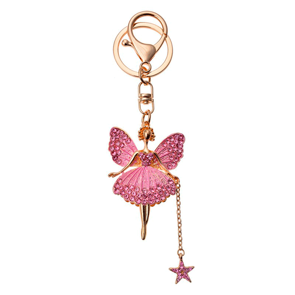 Schlüsselanhänger / Charm »Pink Fairy«