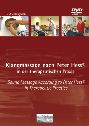 DVD Klangmassage nach Peter Hess in der therapeutischen Praxis